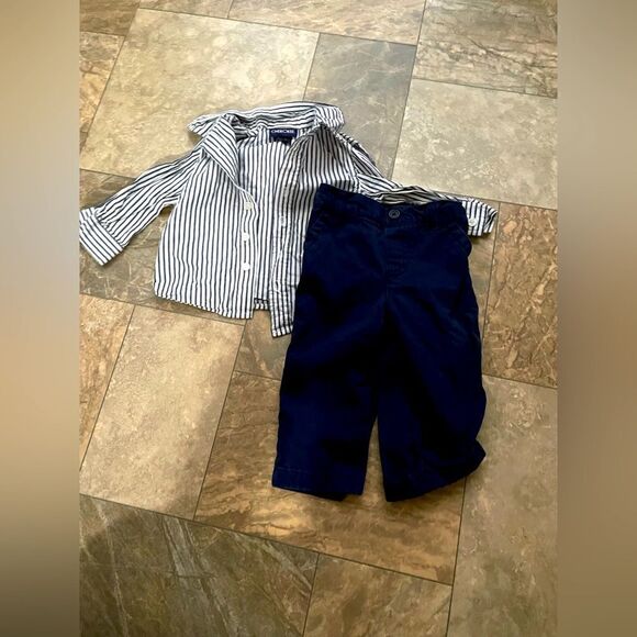 Baby Boy Easter Outfit 12mo Cherokee - Picture 1 of 5